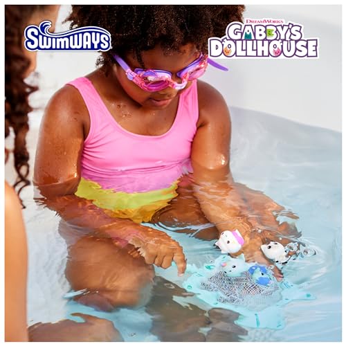 swimways gabby39s dollhouse dive n catch game swimming pool accessories amp kids pool toys pool party supplies amp water toys for kids aged 5 amp up