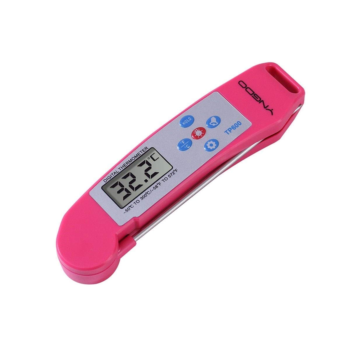 XINGYU Termometr do żywności, miernik temperatury wody, kuchenna sonda do pieczenia typ mleka, pomiar temperatury wody, elektroniczny termometr, miernik temperatury oleju, różowy, niebieski, czarny
