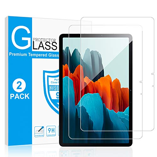 SMAPP Screen Protector for Samsung Tab S7 11 inch[2Pack]9H Tempered Glass Screen Protector/Easy Installation/High Definition/Scratch Resistant/Bubble Free/Compatible with S Pen for Galaxy Tab S7 2020