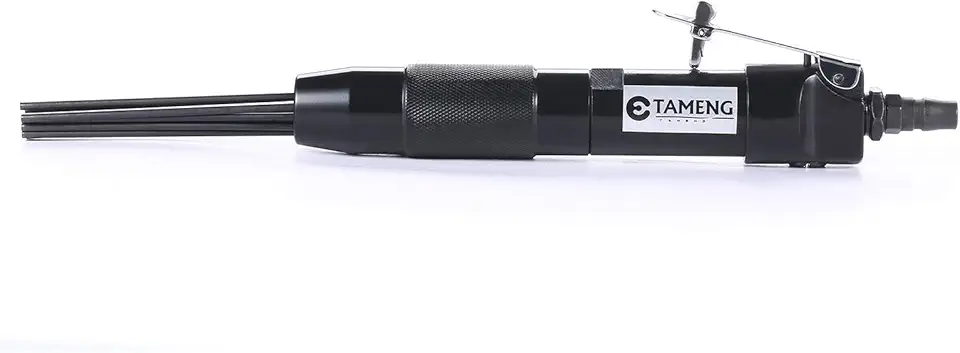 Escalador pneumático de aço para remoção de tinta de soldagem a ferrugem 12 agulhas padrão uso compacto com martelo de ar, remove tinta, ferrugem, sujeira e lâmina de solda