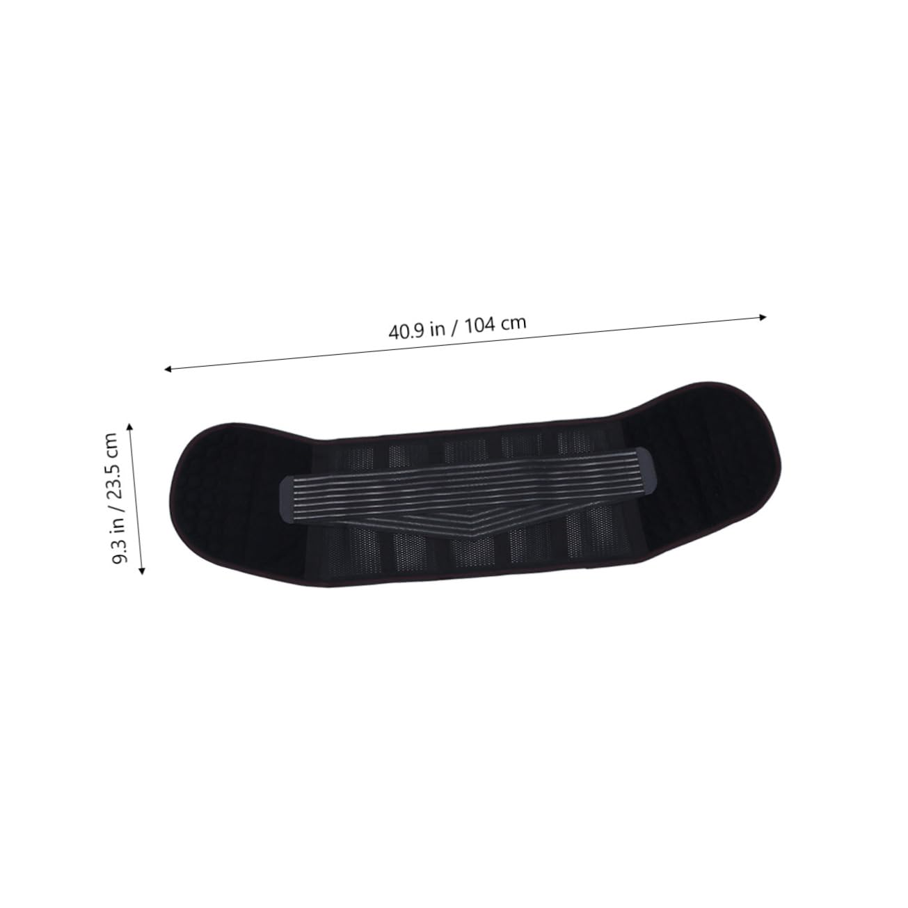 1kawałek Do Treningu Slimming Waist Belt Xl Czarny Oddychający Multi-funkcyjny Wspierający Talię Do Sportów i Ćwiczeń Zmniejsza Zmęczenie Mięśni i Opuchliznę