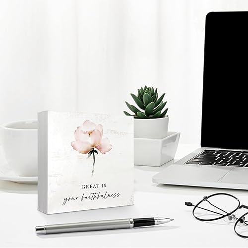 Miniatura 4 de Decoración de Navidad con versículos bíblicos, decoración de escritorio, caja de madera, regalos inspiradores, decoración de oficina para mujeres,