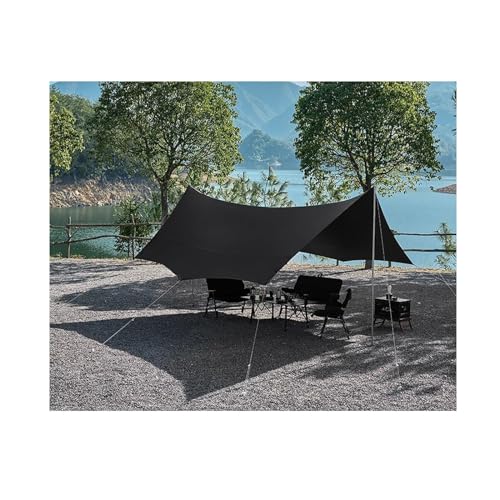 Toldo para camping impermeable y protector solar 173.2 x 173.2 in miniatura 1