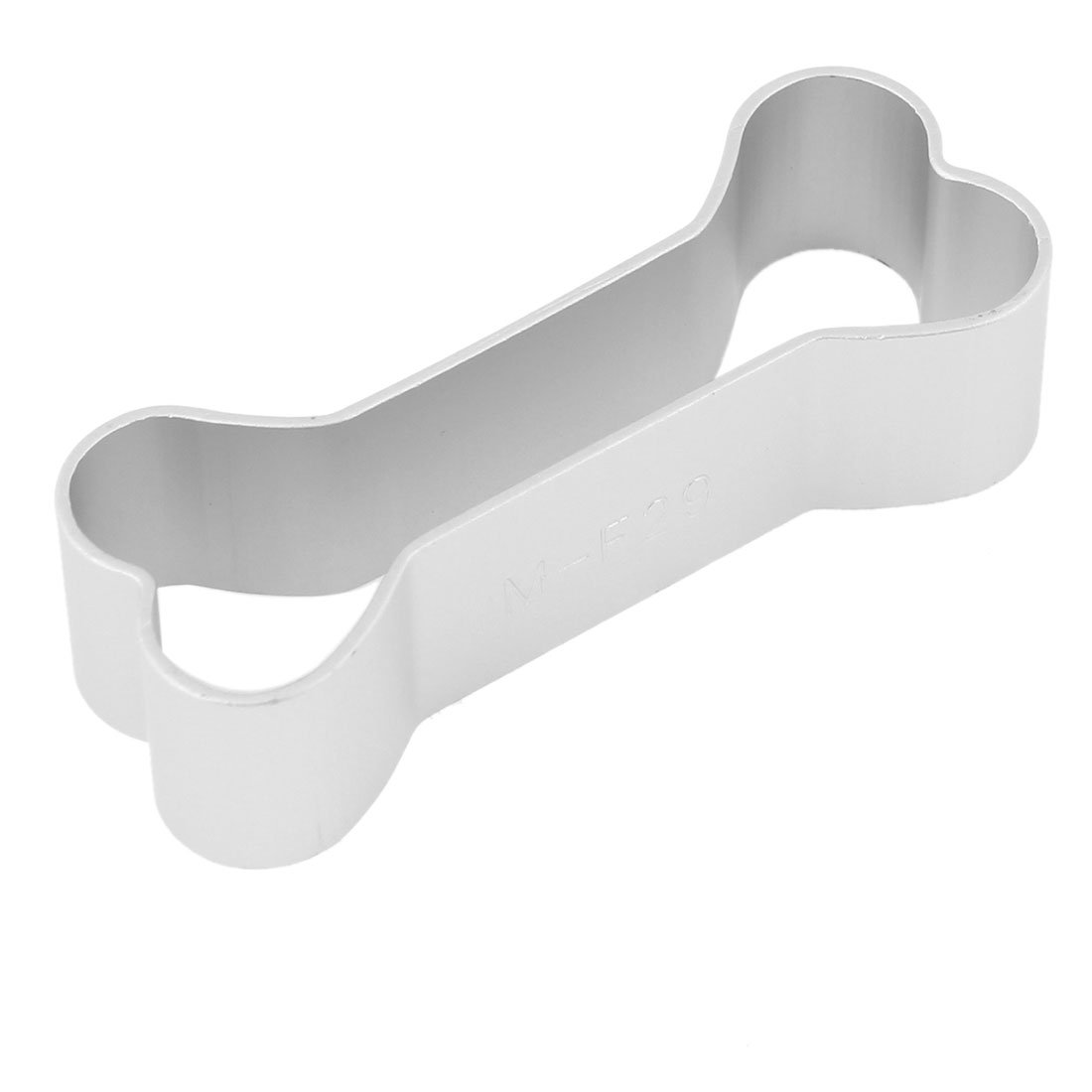 sourcingmap® Bone Shape Metal DIY Cookie Biscuit Toast Cutter Mold Silver Tone