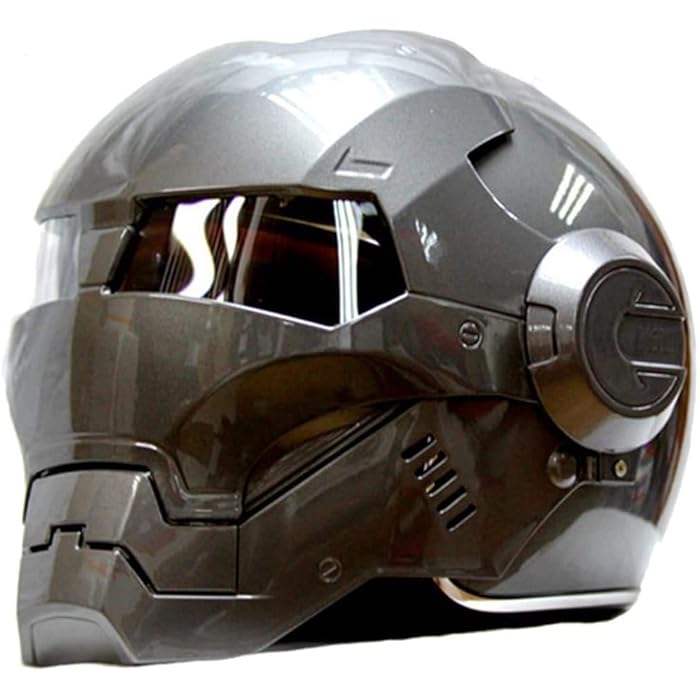 Buy Motorcycle Helmet Full Scale Iron Man Electronic Helmet VERY RARE