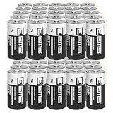 EEMB 50PACK ER34615 D Cell Batteries 3.6V Lithium Battery 19Ah Li-SOCL₂ Non-Rechargeable Battery LS-33600 SB-D02 XL-205F for CNC Machine Tool/Injection Molding Machine/Printing Machine/Meter/Clock