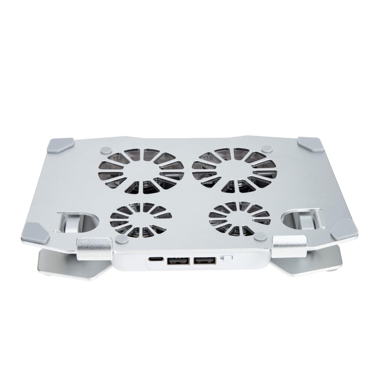 Didiseaon Supporto per Laptop Regolabile USB Type-c 4 Ventole