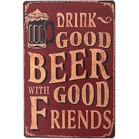 Lovely Day Vintage Metal Signs Man Cave Bar Garage Decorations