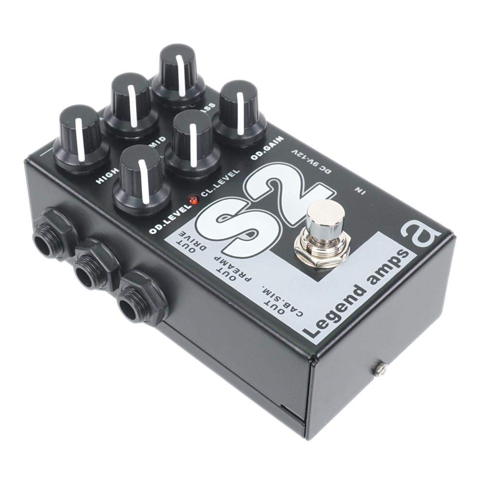AMT S2-2 canali JFET preamplificatore/distorsione per chitarra con Cab.Sim (Soldano Emulate)