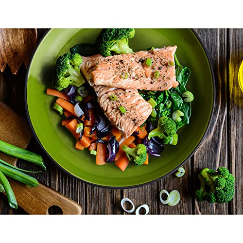 Miamio – 6 X Plate/Dinner Plate Set Stoneware Ceramic Tableware Set - Le Papillon Collection (Green, 10 Inch) #TOP5