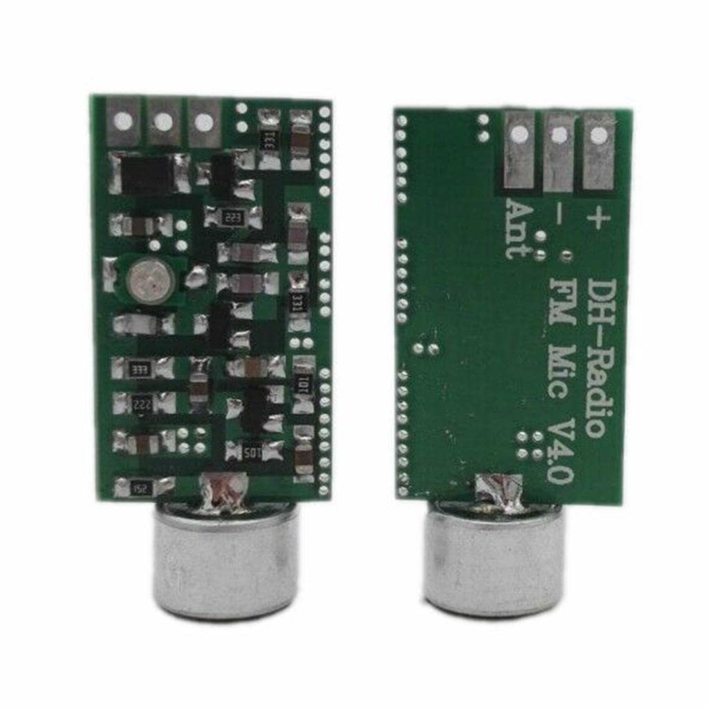 MERISHOPP Mini FM Microphone FM Transmitter Module MIC Wireless Audio Transmitter-picture-10