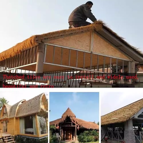 Techos de paja estilo mexicano para decorar cabañas de bar Tiki 4