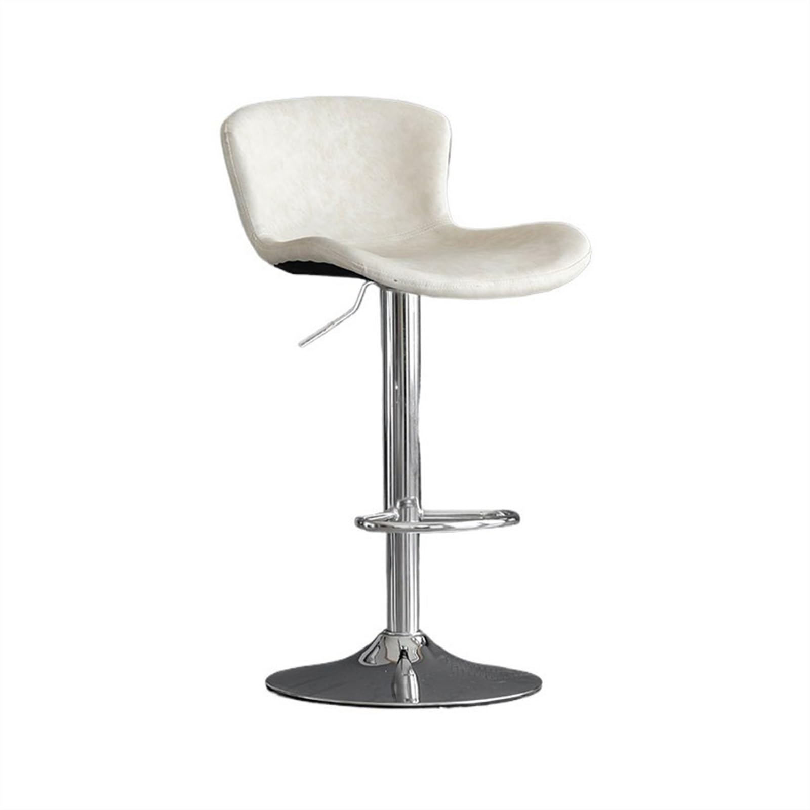 Eines C Home Bar Furniture Fashion Simple Bar Stool Modern Household High Stool Light Luxury Backrest Liftable Bar Hair 60-80Cm Iron Swivel Hair Ounter Barstool(C)
