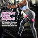 TAVIEW Occlusion Bands for Women Glutes & Hip Building, Blood Flow Restriction Bands BFR Bundle Booty Bands, Best Fabric Resistance Bands for Exercising Your Butt, Squat, Thigh, Fitness Pink Full