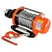 Winchmax Cabrestante hidráulico original naranja, cuerda sintética Dyneema