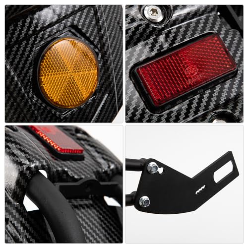 Image of Motorcycle Rear Fender Mud Guard Motorbike Mudguard for CBR650 MT09 GW250 CB190R Rear Cover Splash Guard Protector (Type E)