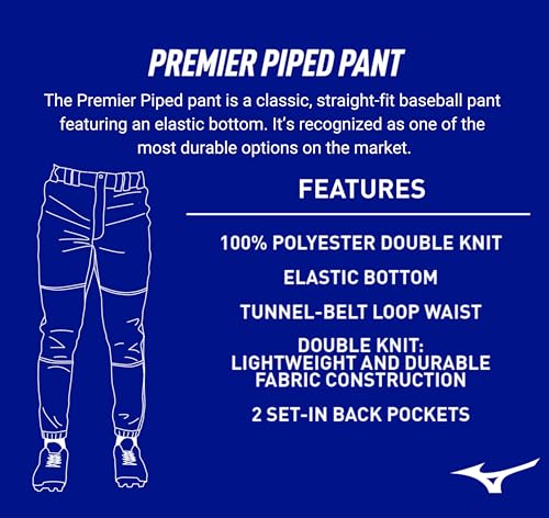Image of Mizuno Premier Piped Baseball Pant Mens