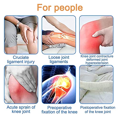 Ortesis para rodilla y tobillo con soporte de aluminio ajustable miniatura 7