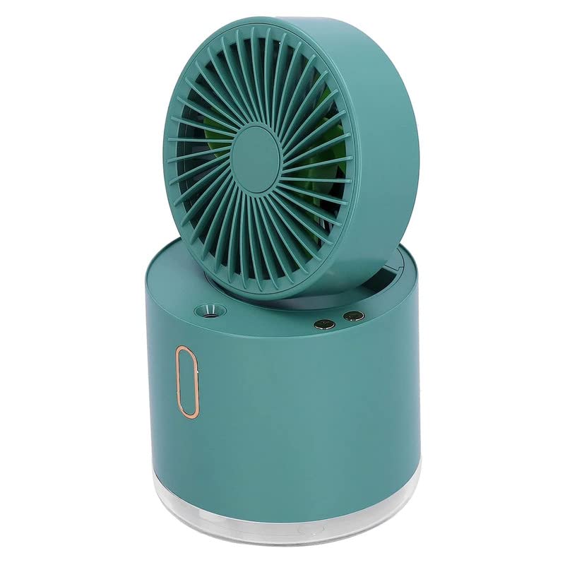 Drumstone 【 12 YEARS WARRANTY Mini Desktop Cooling Fan, Automatic Shaking Head Rotating Spray humidifier Fan Water Cooling Small Fan Desktop Mini air Conditioning Fan with 300ML Water Tank (B0C46G88DF) Amazon Price History, Amazon Price Tracker