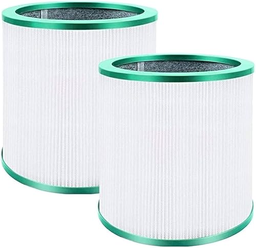 SCREENTRONICS Paquete de 2 filtros HEPA de repuesto compatibles con purificador de torre Dyson Pure Cool Link TP01, TP02, TP03, BP01, AM11 Número de