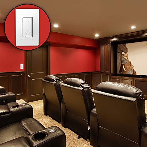 Topgreener Tgwf500D Smart Dimmer Switch, Ul Listed, In-Wall Installation, Single Pole, Neutral Wire Required, Works With Alexa And Google Assistant, White #TOP6