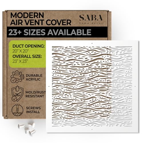 SABA White Acrylic Vent Cover