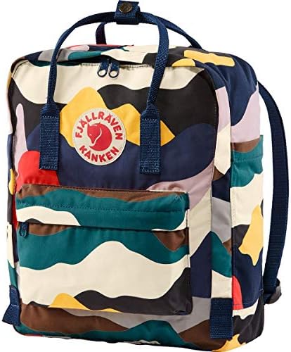 Fjallraven Mochila feminina Kanken, paisagem de verão, estampa