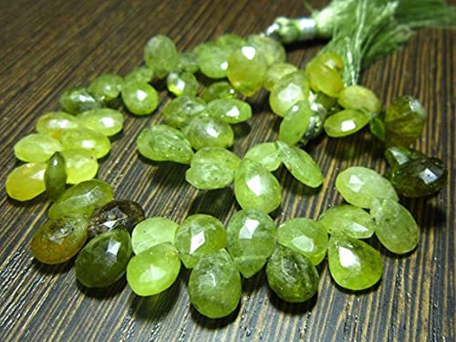Garnet Faceted Pear pierres fines en forme de poire pour façonner un bijou porteur de sens