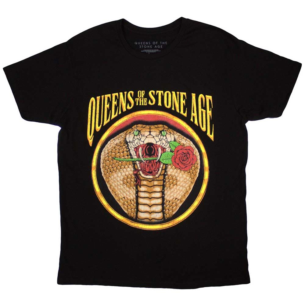 Rock Off officially licensed products Queens of The Stone Age Cobra T Shirt L