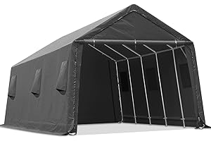 Premium 13x20 ft Temporary Garage Tent