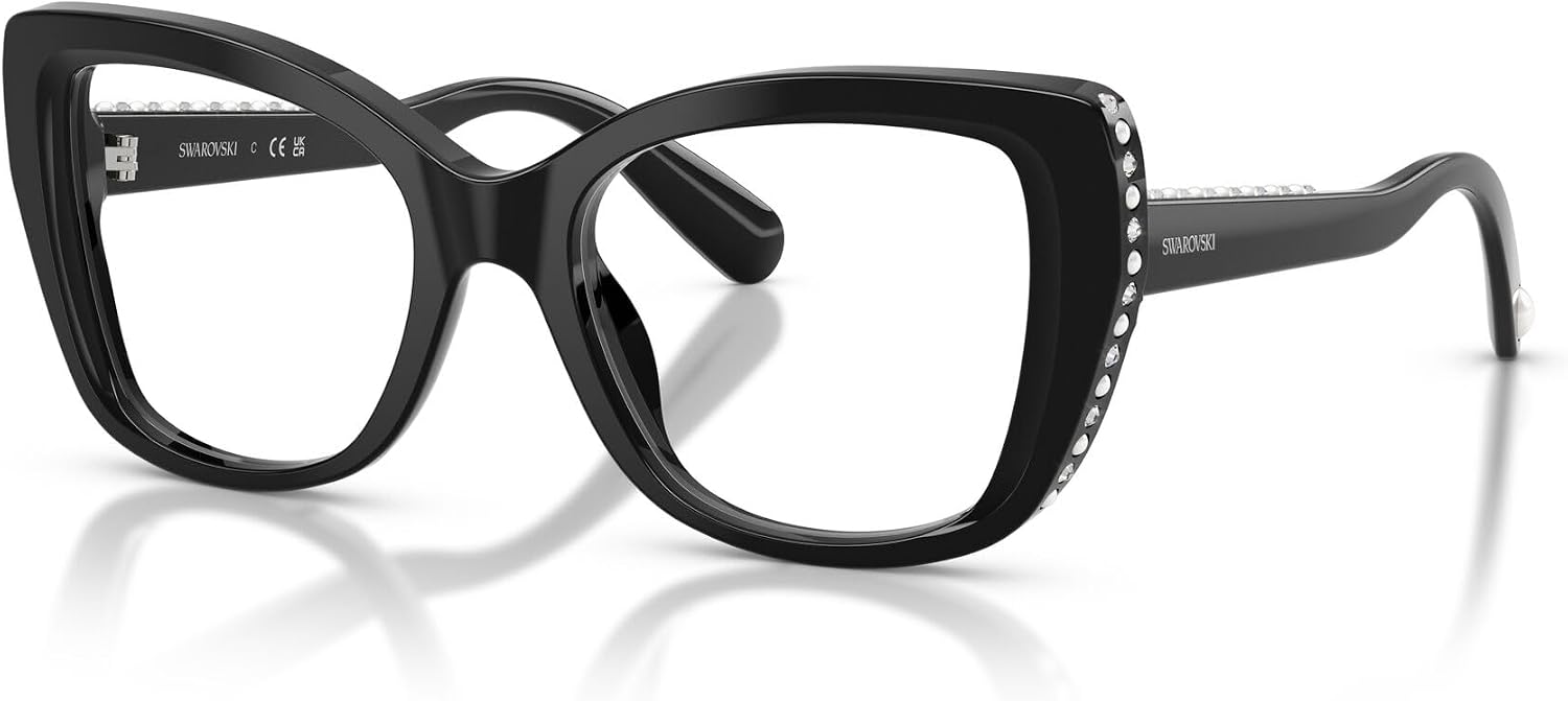 Swarovski womens Sk2066u Universal Fit Butterfly Prescription Eyewear Frames
