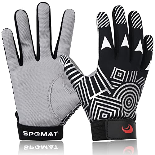 SPOMAT Kids Baseball Batting Gloves for Youth Boys Girls...