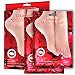 Exfoliating Foot Peel Mask For Softer, Smooth Feet- Gently Peel Away Calluses & Dead Skin, Repair Rough Heels, Get Beautiful Baby Feet in 7 Days (2 Pack)