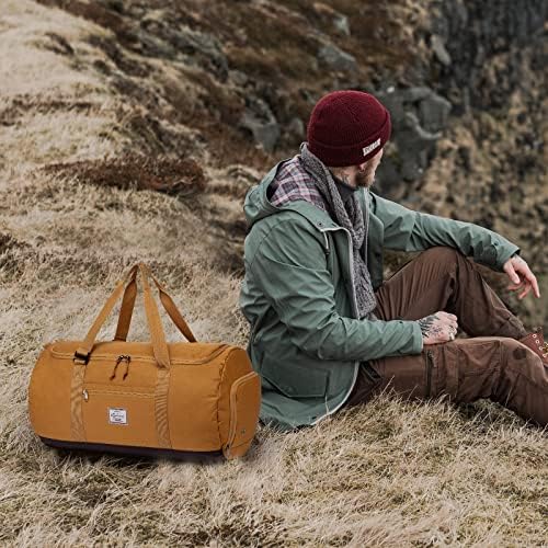 Lyweem Travel Duffel Bag for Men Duffle Bag Lager Size for Women Weekender Overnight with Shoes Compartment Multifunctional Gym Bags Bakcpack 65L, Khaki 6 Lyweem Travel Duffel Bag for Men Duffle Bag Lager Size for Women Weekender Overnight with Shoes Compartment Multifunctional Gym Bags Bakcpack 65L, Khaki