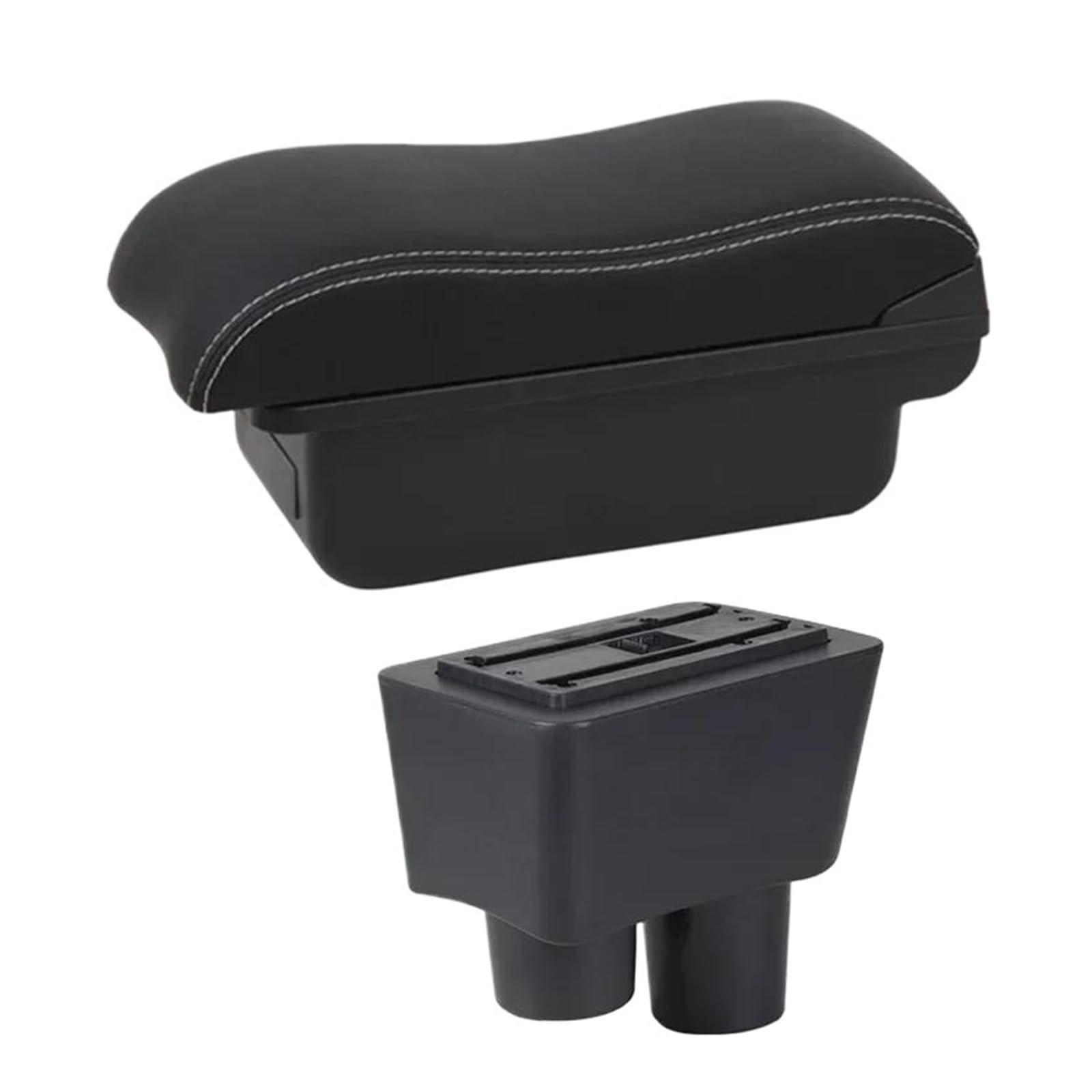 Otbehuwj B2 White Line For Nissan For Almera For Versa Car Armrest Box Interior Retrofit Storage Box
