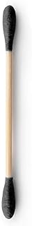 Humble Natural Bamboo Wattestäbchen - schwarz - 10 Pack a 100 Stück