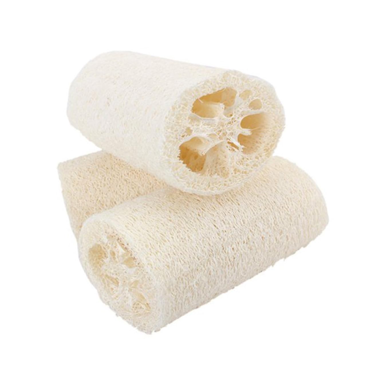 FRCOLOR Luffa Schwamm 15 Stk Badeschwamm Duschschwammwäscher Badeschwämme Zum Duschen Loufah Schwamm Natürlicher Schwamm Spülschwamm Badewannenreiniger Wäschesammler Weiß Badetuch Luffa