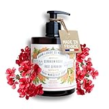 Panier des Sens Rose Geranium Liquid Hand Soap – French Savon de Marseille, Natural Hand Wash (97% Ingredients), Gentle & Moisturizing, 16.9 fl oz