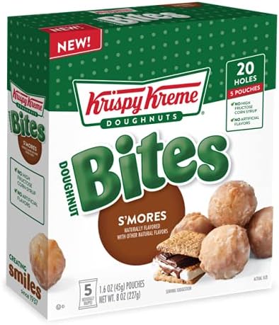 Krispy Kreme Donut Bites S'mores, 8oz