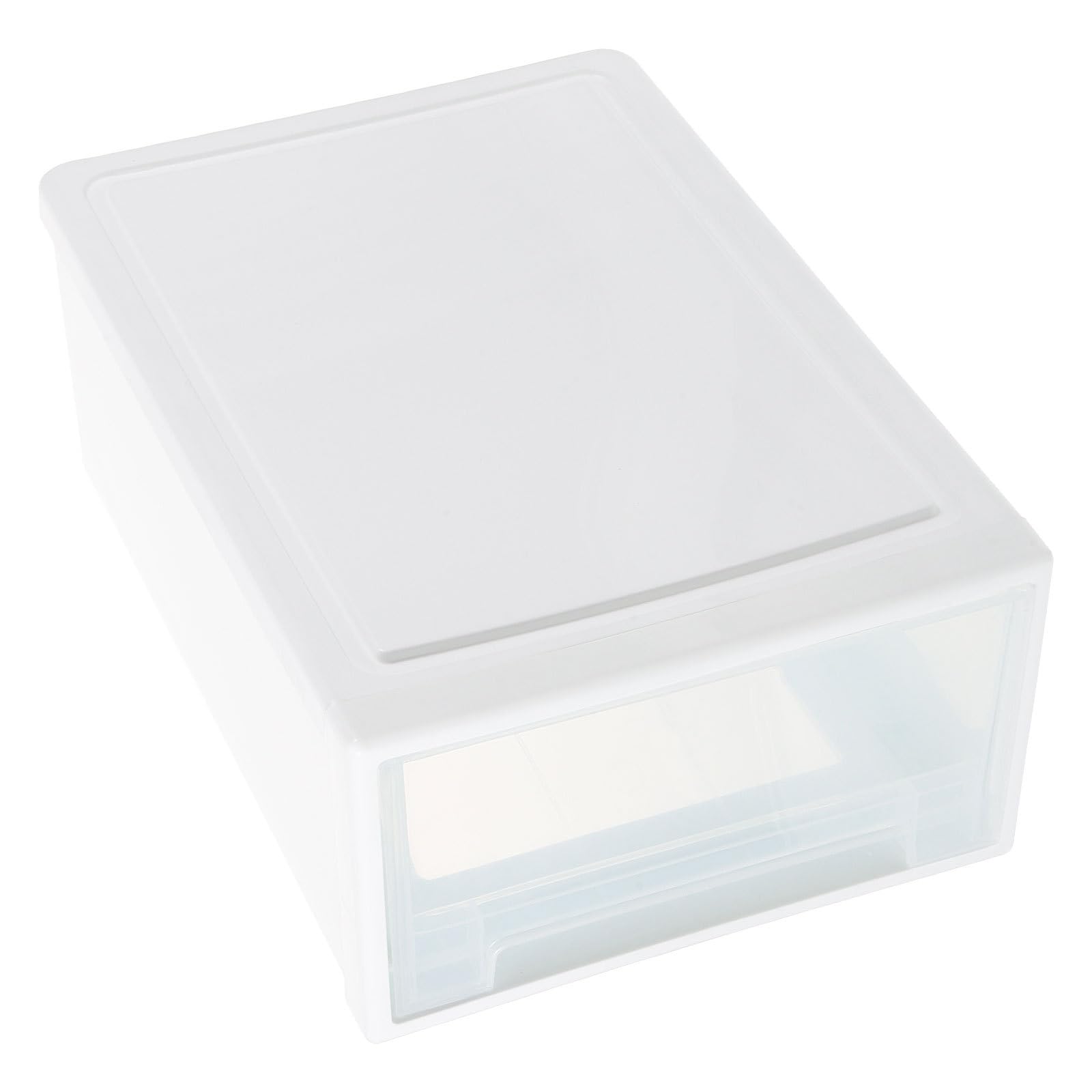 Plastikowy organizer na bieliznę i skarpetki, 13 l, wielofunkcyjne pudełko do przechowywania do sypialni, łazienki i szafy, oddychający i przestronny design dla maksymalnej wygody