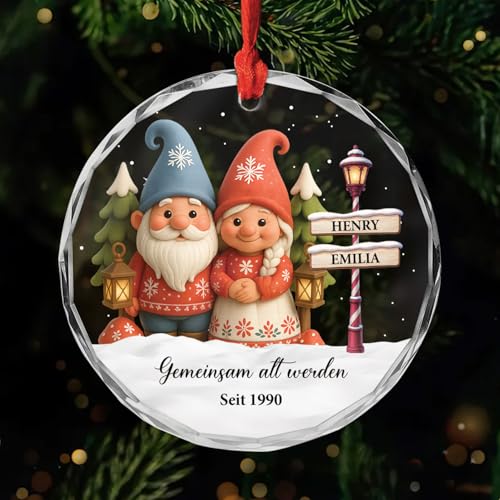 Geschenke Mall Personalisiertes Ornamente - Gemeinsam Alt Werden Seit...