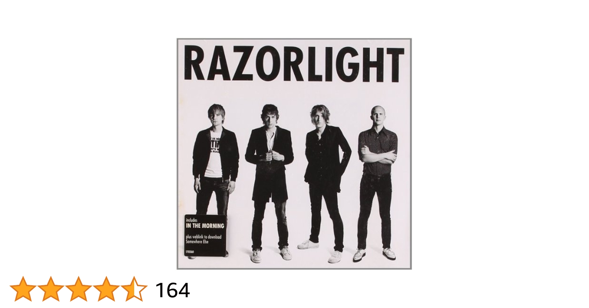 RAZORLIGHT EU original LP レコード RAZORLIGHT オリジナルLPレコード