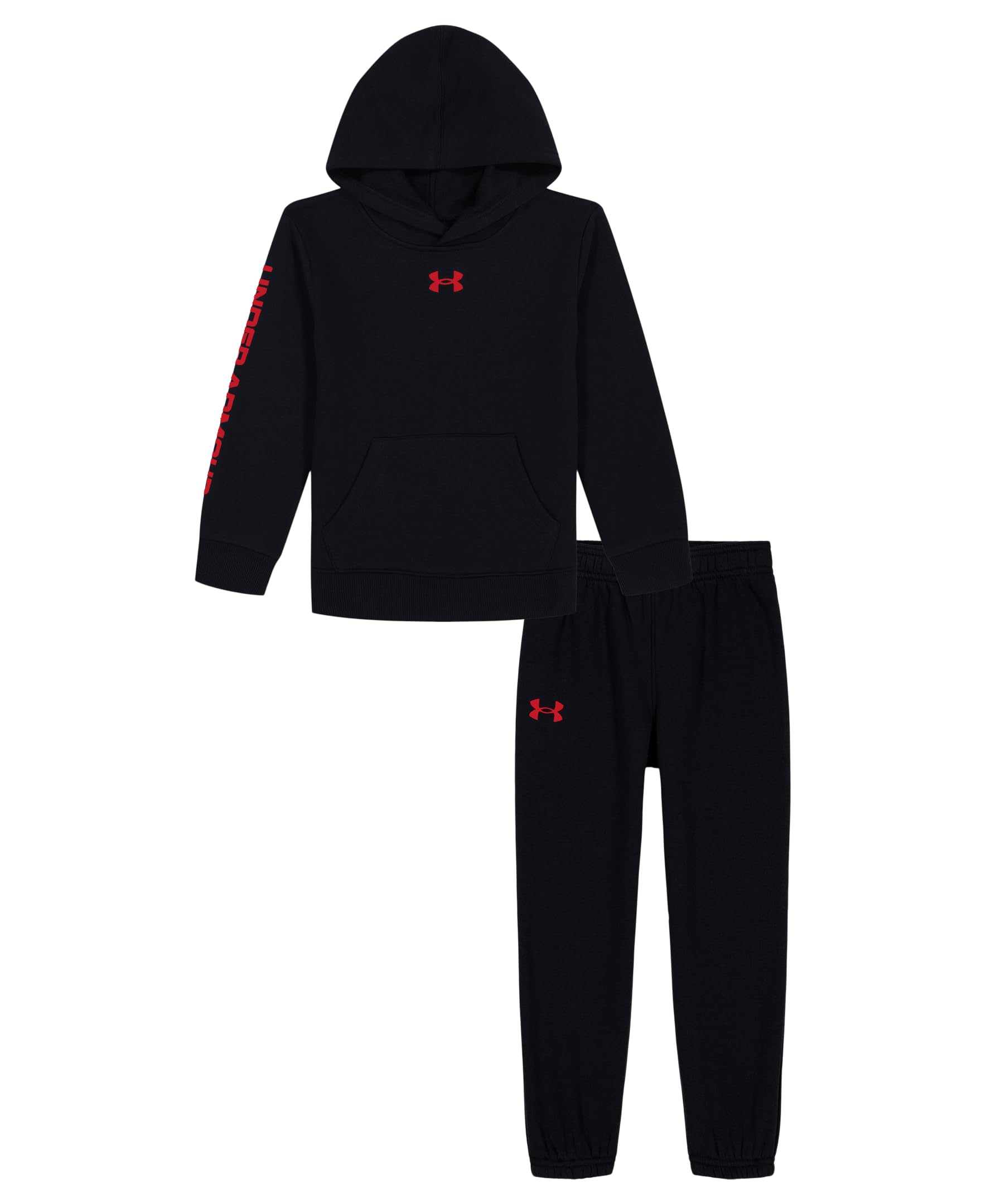 Under Armour Boys' 2-Piece Hoodie Set, Pullover Sweatshirt and Fleece Pants