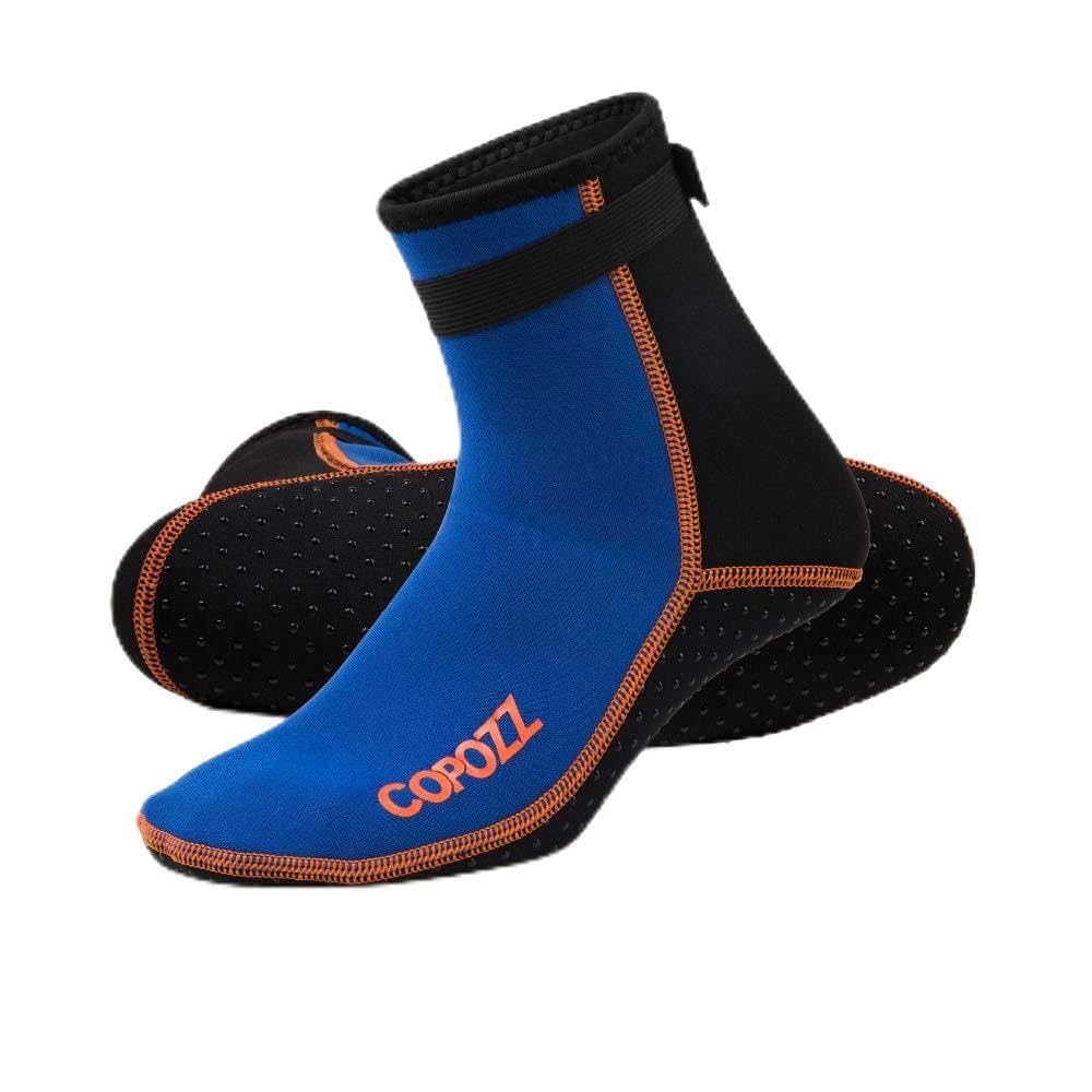 COPOZZ Diving Socks 3mm Neoprene Beach Water Socks-Anti Slip for Snorkel Swim Youth Men Women