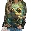 Abstract Frog Green