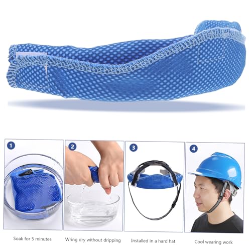 Bandas sudor para casco de protección y accesorio transpirable reutilizable 7