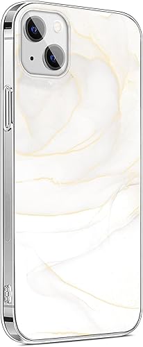 Miniatura 8 de SaharaCase Marble Series - Funda para Apple iPhone 13 y iPhone 14 (2022) parachoques a prueba de golpes protección resistente antideslizante agarre