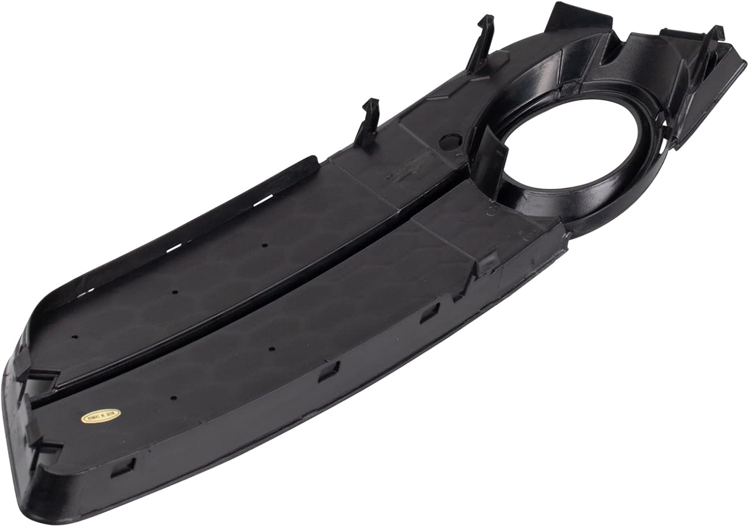 TRQ Front Left Fog Light Bezel Black Drivers Side Compatible with 2008-2012 Audi A5 Quattro AU1038121