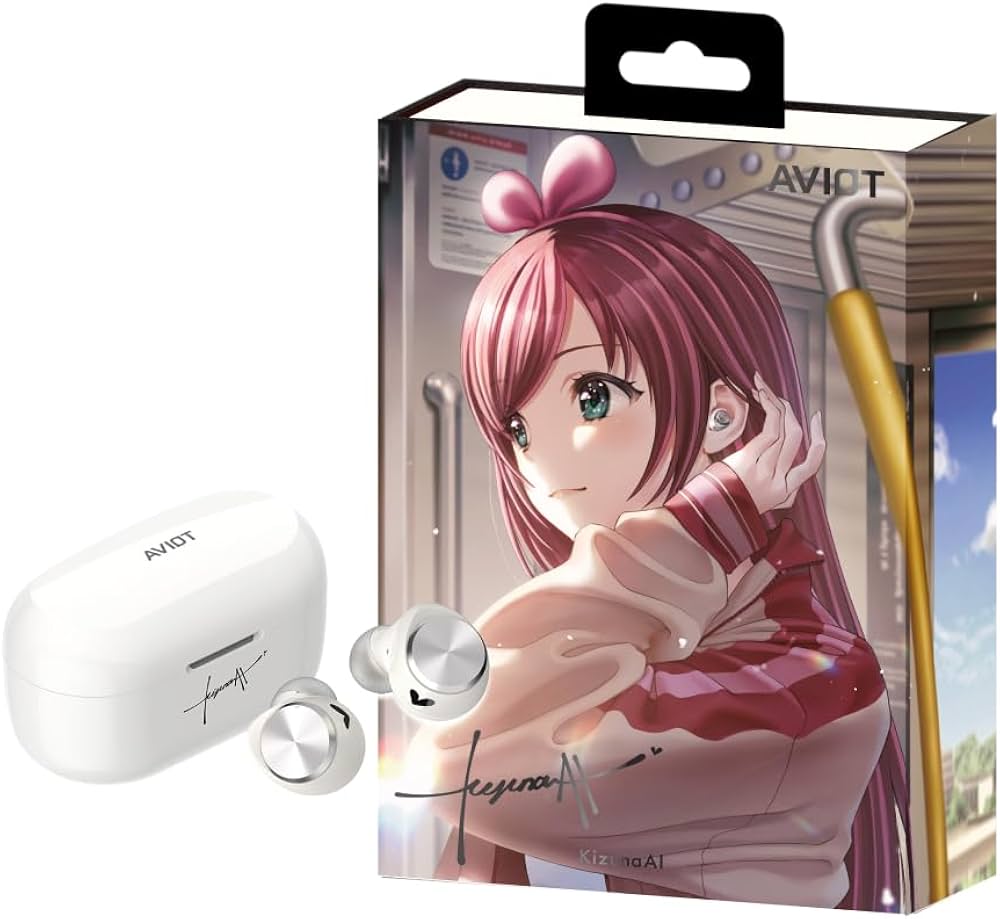Amazon.com: AVIOT KizunaAI Collaboration Wireless Earbuds TE-V1R Amazon.com: AVIOT KizunaAI Collaboration Wireless Earbuds TE-V1R