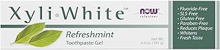 NOW Foods Solutions, Xyliwhite™ Toothpaste Gel, Refreshmint, Cleanses and Whitens, Fresh Taste, 6.4-Ounce